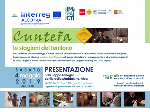 &ldquo;Cunteřa&rdquo;: la presentazione ufficiale dei video territoriali di IMPACT su Alba Langhe e Roero.