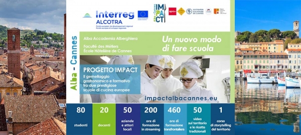 29.06.18 &ndash; Inaugurazione del PROGETTO &ldquo;IMPACT&rdquo; di ALBA ACCADEMIA ALBERGHIERA Il gemellaggio gastronomico e formativo fra ALBA e CANNES